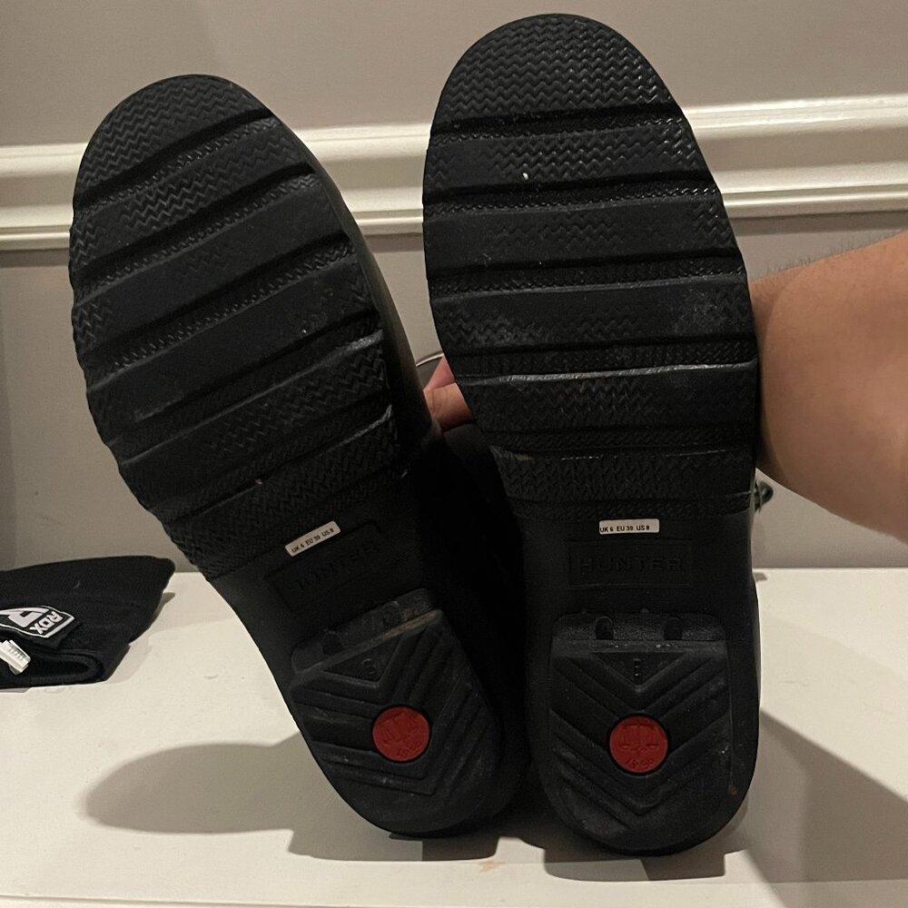 Hunter Original Tall Rain Boots - Black - Picture 7 of 8